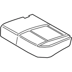 Seat Cover Cushion - Left, Rear