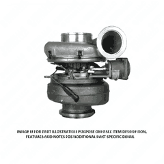 Remanufactured Turbocharger for Series 60, EPA02, 12L, VNT, GT4502V, High Mount