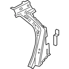Body C-Pillar Bodyside Reinforcement - Right, Inner