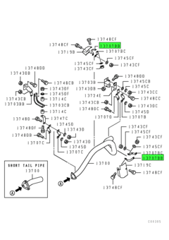 CLAMP,EXHAUST TAIL PIPE 1