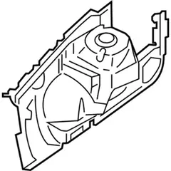 Fender Apron Wheelhousing Panel - Right, Front, Inner
