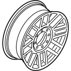 Wheel Rim 20 X 8 Cast Alum Polished