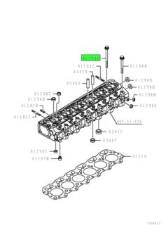 BOLT,CYLINDER HEAD 1