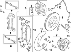 Brake Dust Shield Splash Guard <br>A used to contain the produced by