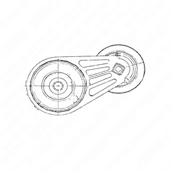 Automatic Tensioner for 34SI Alternator for S60 14L DDEC6