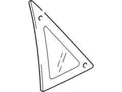 Quarter Glass Window - Right