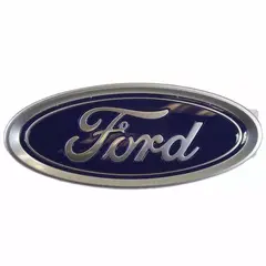 Bumper Cover Emblem Decal - Front (Hybrid, Plug In Hybrid)
