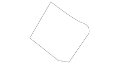 Bumper Decal Stripe Sticker - Right