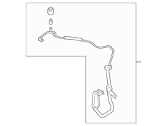 AIR CONDITIONING (A/C) Refrigerant Liquid Hose Tube Pipe (TREMOR PACK)