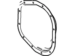 Differential Cover - Rear 15, 18