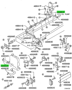 CLAMP,P/S OIL LINE 1