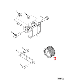 3910925 Cummins | Alternator Pulley | Source One Parts Center