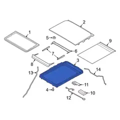 Sunroof Frame Sun Roof Kit