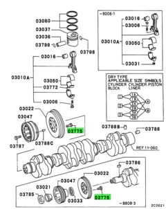 BOLT,TORSIONAL DAMPER 1