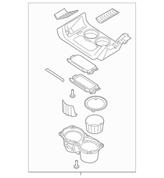 Console Trim Panel (SEL)