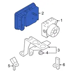 Abs Control Module Brake Repair Kit Hydraulic