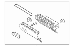 Glove Box Compartment (XLT)