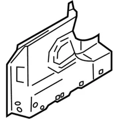 Body A-Pillar Reinforcement Panel (Convertible, Coupe)