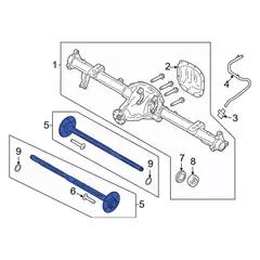 Drive Axle Shaft - Rear