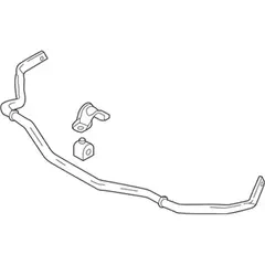 Suspension Stabilizer Bar - Front (Shelby)