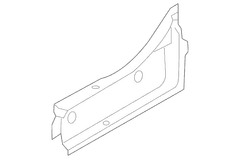 Frame Stiffener Bracket - Left, Rear