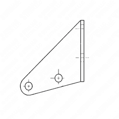 Starter Support Bracket for S60 14L EPA07