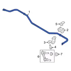 Stabilizer Bar <br>Suspension STABILIZE Anti Sway Suspension 19 X 10.5 CF FT/19 11 RR,