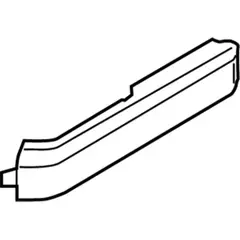 Door Panel Handle Cover - Left, Rear (Phantom/Raptor)