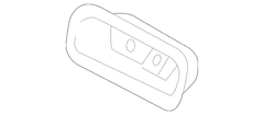 Cowl Water Deflector - Left