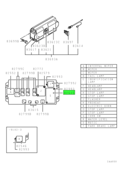 MC848405 Mitsubishi FUSO® Multipurpose Timing Controller Control Unit