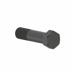 M14 x 95mm Hex Head Bolt, 10.9 Phosphate Coated
