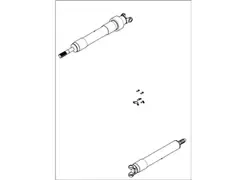 Drive Shaft Prop - Rear 6.2L