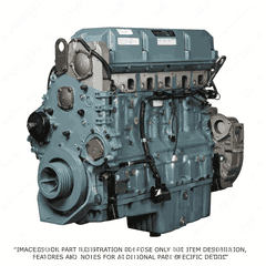 Engine 3/4 Series 60 14.0L EPA98 6067HK60 DDEC4 with Jakes