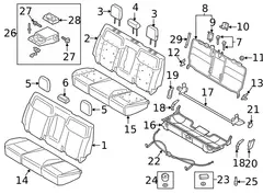 Console Panel Instrument Trim - Left