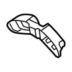 Seat Belt Guide Bezel Extender Arm