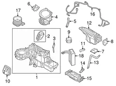 Engine Air Intake Hose - 1.6L