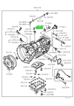 OIL SEAL,A/T EXTENSION HOUSING 1