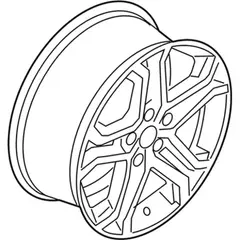 Wheel Rim 8 X 19 Prem Painted