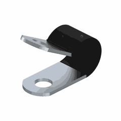 P-Clip, 0.500 x 1.345 x 0.750 inches, TFLN