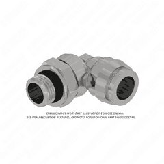 Elbow Fitting for Oil Renewal System - S60 14L EPA07