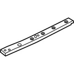 Fender Rail Reinforcement Brace Floor Sidemember - Left, Front