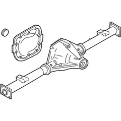 Differential Housing Axle - Rear (SVT)