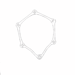 Power Steering Cover Gasket for S60 14L EPA07