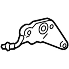 Folding Seat Latch Cushion - Left, Rear