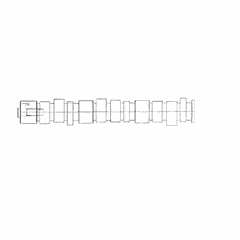 Camshaft and Dowel Assembly - Series 60, 12L, EPA98
