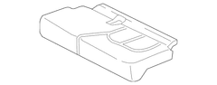 Seat Cover Cushion CUS <br>A that replaces the original equipment back and bottom Covers