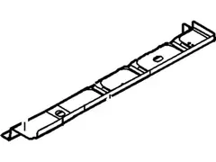 Floor Side Rail Reinforcement Sidemember Closing Panel - Left, Rear, Center