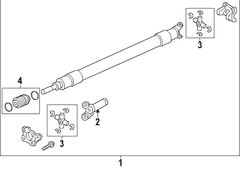 Drive Shaft Prop - Rear