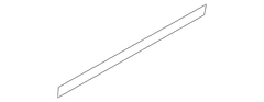 Trim Stripe Tape Decal - Right, Rear