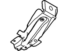 Floor Support Plate - Left, Rear, Center